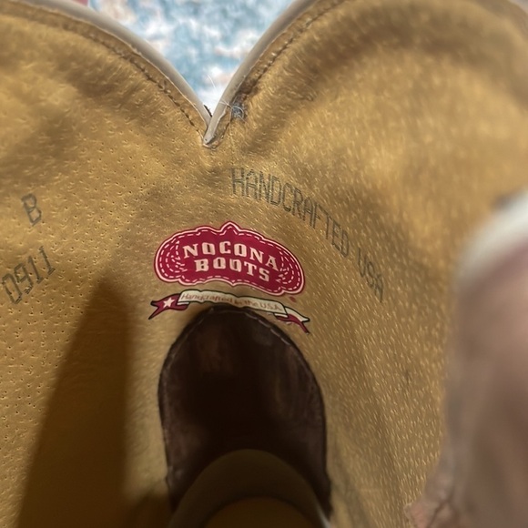 Osu game day Western leather boots - Picture 5 of 6